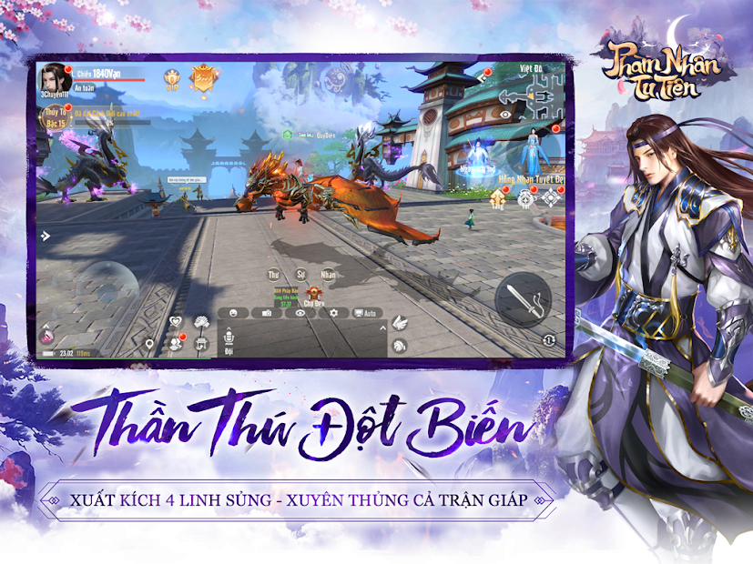 Screenshots Phàm Nhân Tu Tiên 3D - Funtap: Game nhập vai 3D chuẩn nguyên tác