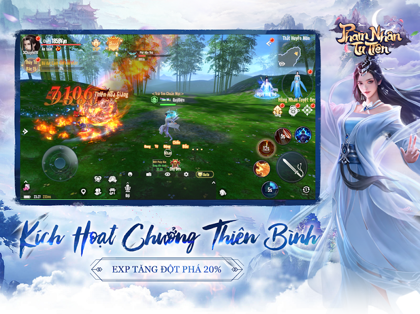 Screenshots Phàm Nhân Tu Tiên 3D - Funtap: Game nhập vai 3D chuẩn nguyên tác