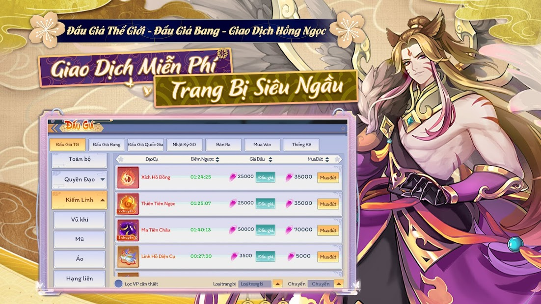 Screenshots Yêu Linh Giới VGP - Game MMO Onmoyoji Chất Nhật Bản