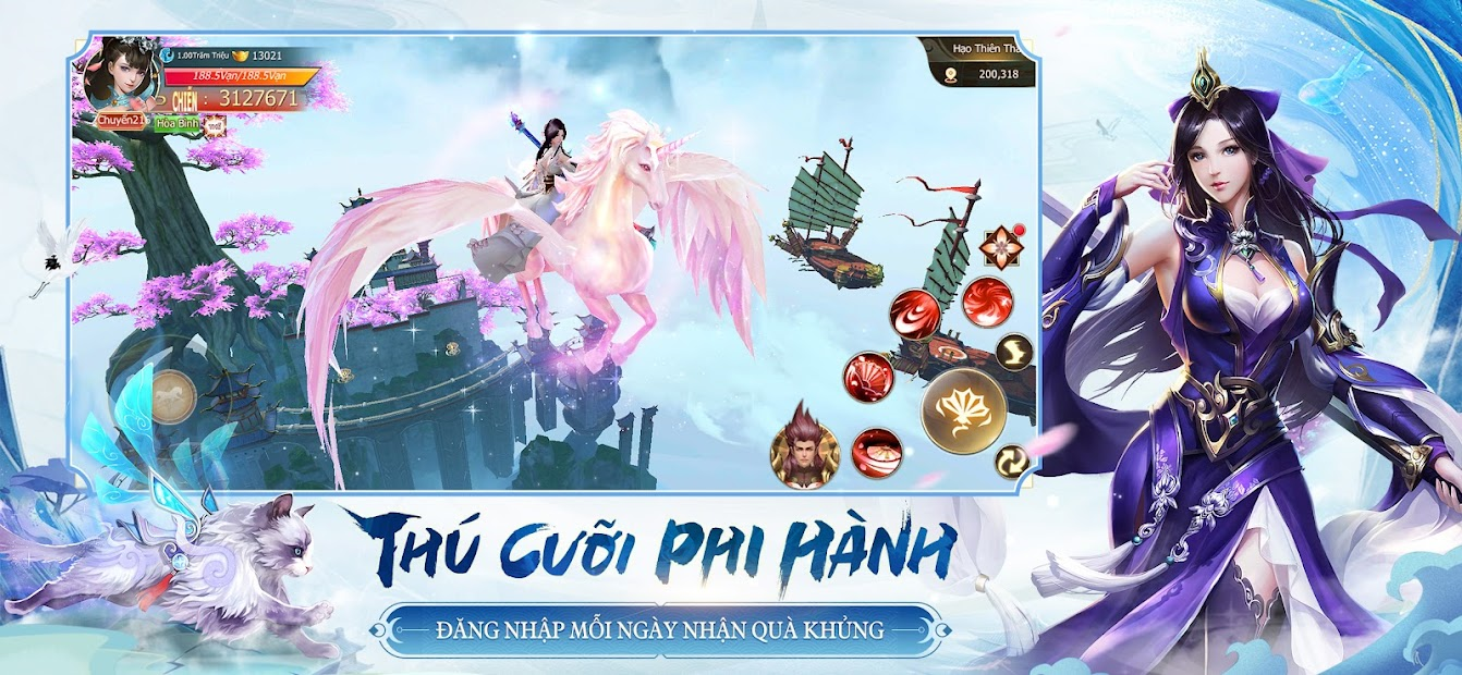 Screenshots Tiên Ma Đại Lục - Đại lục Tiên Ma lãng mạng: Game nhập vai 3D