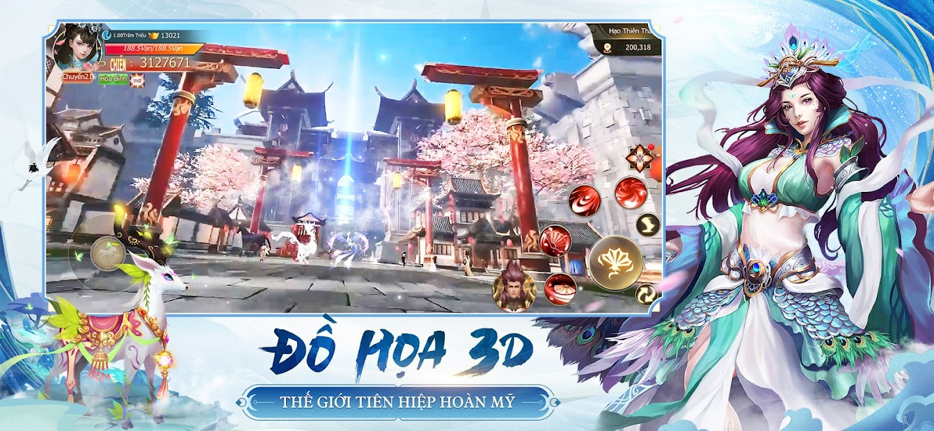 Screenshots Tiên Ma Đại Lục - Đại lục Tiên Ma lãng mạng: Game nhập vai 3D