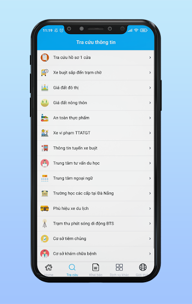 Screenshots App Danang Smart City: Ứng dụng tích hợp khai báo y tế, ví điện tử,...
