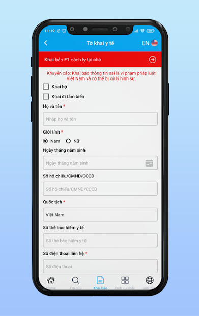 Screenshots App Danang Smart City: Ứng dụng tích hợp khai báo y tế, ví điện tử,...