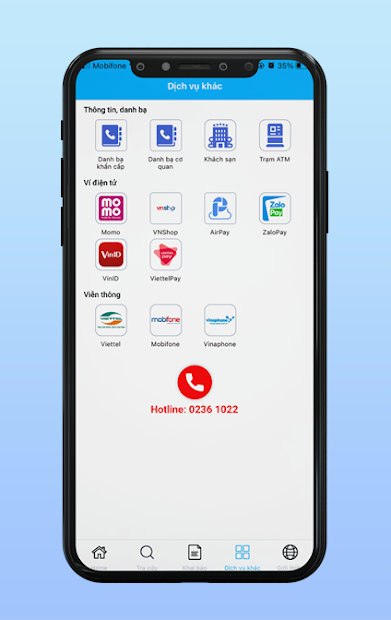 Screenshots App Danang Smart City: Ứng dụng tích hợp khai báo y tế, ví điện tử,...