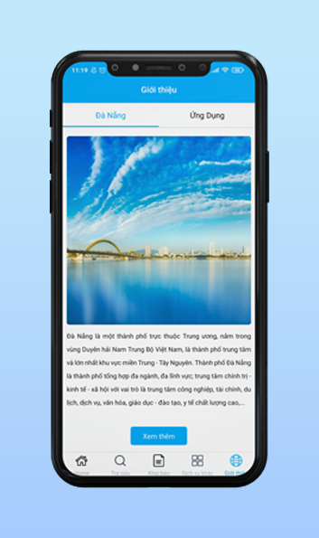 Screenshots App Danang Smart City: Ứng dụng tích hợp khai báo y tế, ví điện tử,...