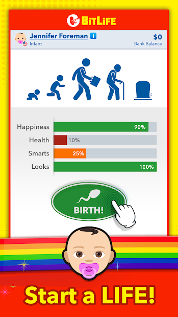 Screenshots Tải Bitlife - Game giả lập cuộc sống con người siêu hấp dẫn