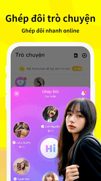 Screenshots App Partying: Ứng dụng trò chuyện, kết bạn, chơi game trực tuyến