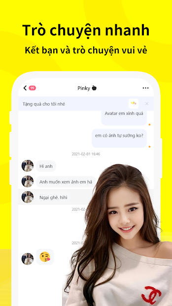 Screenshots App Partying: Ứng dụng trò chuyện, kết bạn, chơi game trực tuyến