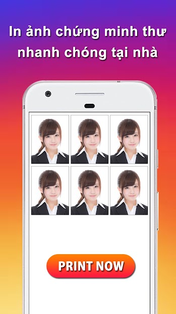 Screenshots Tải app Ảnh ID: Ứng dụng chụp ảnh thẻ, hộ chiếu, bằng lái xe