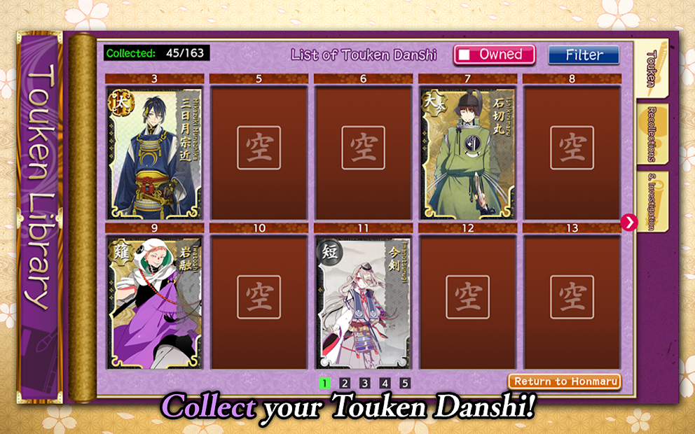 Screenshots Tải Touken Ranbu - Đao Kiếm Loạn Vũ | Game Online nhập vai