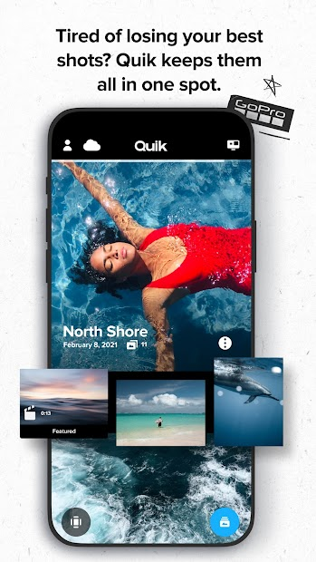 Screenshots App GoPro Quik: Ứng dụng chỉnh sửa ảnh, tạo video