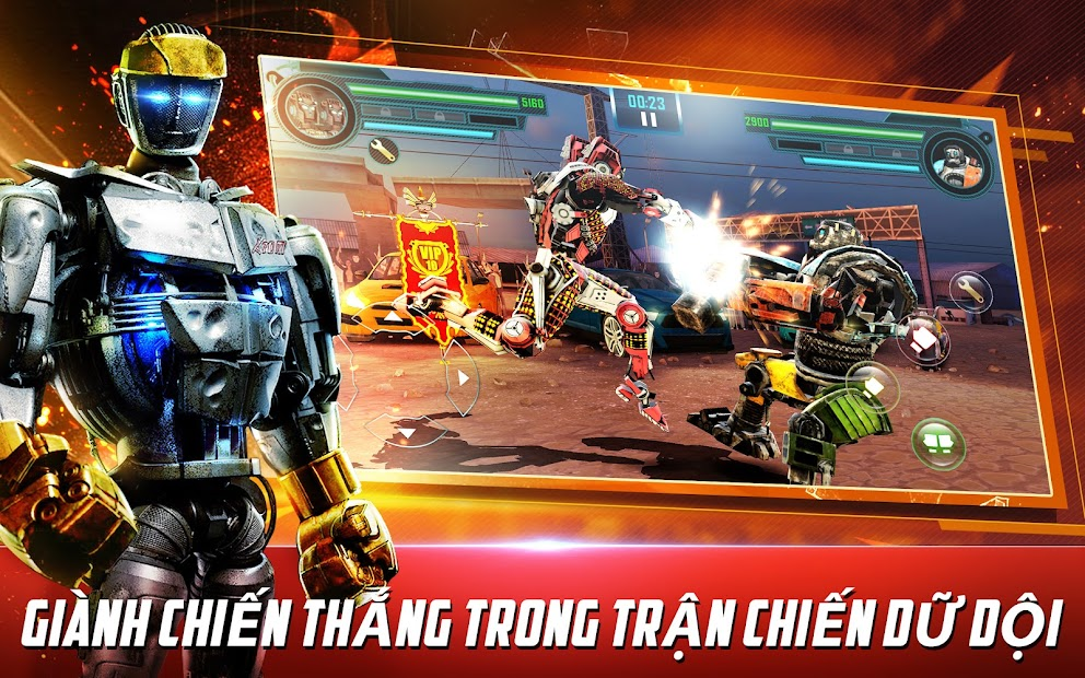 Chụp màn hình Real Steel World Robot Boxing - Game robot chiến đấu hấp dẫn