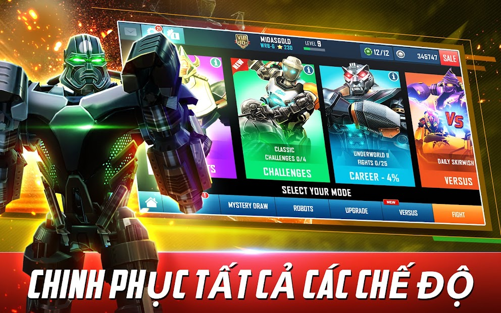 Screenshots Real Steel World Robot Boxing - Game đối kháng Robot hấp dẫn