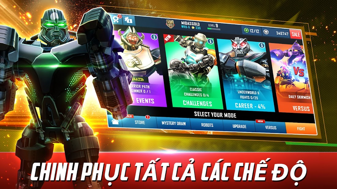 Screenshots Real Steel World Robot Boxing - Game đối kháng Robot hấp dẫn