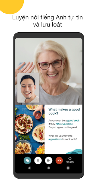 Screenshots App Cambly: Ứng dụng luyện nói tiếng Anh qua video cùng nguời nước ngoài