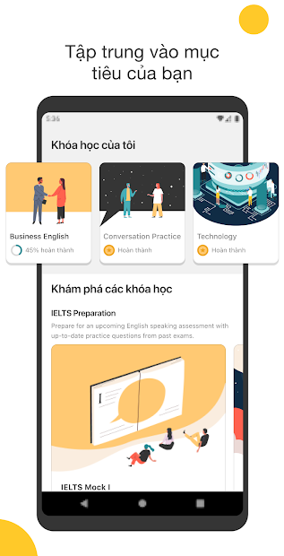 Screenshots App Cambly: Ứng dụng luyện nói tiếng Anh qua video cùng nguời nước ngoài