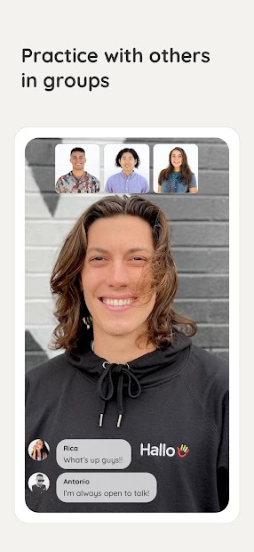 Screenshots App Hallo: Ứng dụng học, luyện nói tiếng Anh hiệu quả