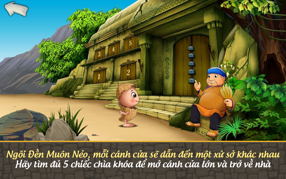 Screenshots App Đậu Lém phiêu lưu ký - Toán lớp 5: Ứng dụng học toán lớp 5 dành cho bé