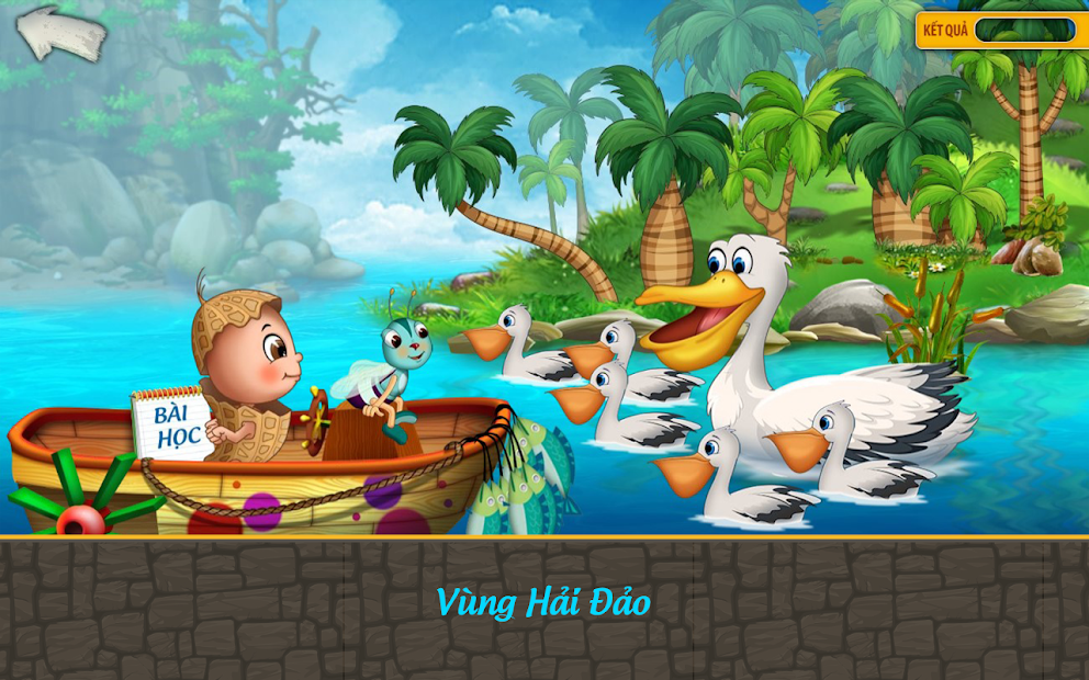 Screenshots App Đậu Lém phiêu lưu ký - Toán lớp 5: Ứng dụng học toán lớp 5 dành cho bé