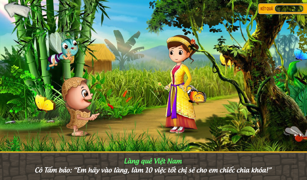 Screenshots App Đậu Lém phiêu lưu ký - Toán lớp 5: Ứng dụng học toán lớp 5 dành cho bé