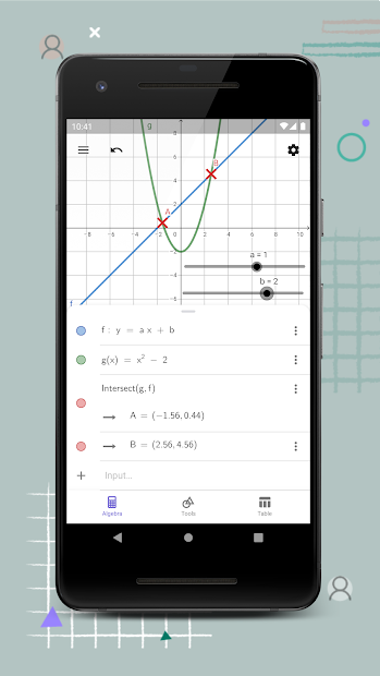 Download GeoGebra là điều cần thiết cho các học sinh và giáo viên toán học. Với công cụ này, bạn có thể vẽ đồ thị, giải phương trình, và nhiều hơn nữa! Hãy xem hình ảnh liên quan để biết thêm về các tính năng của GeoGebra, và tải xuống để trải nghiệm công cụ tiện ích này ngay hôm nay!