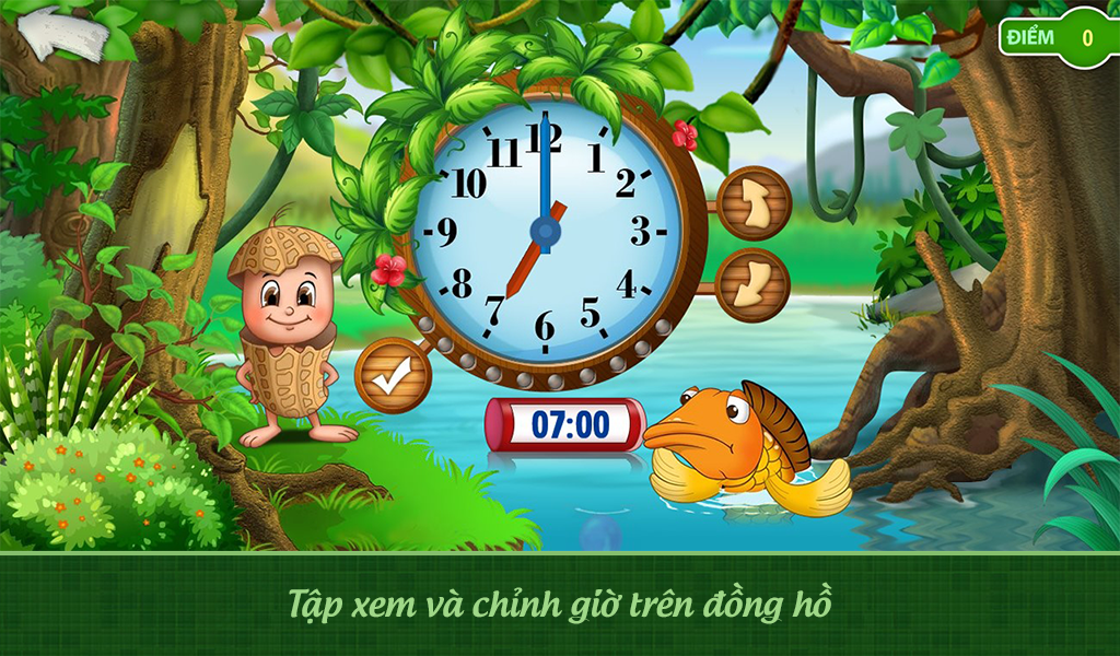Screenshots Đậu Lém phiêu lưu ký - Toán lớp 2: Ứng dụng học toán lớp 2 dành cho bé