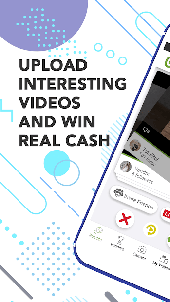Screenshots Rumble - Ứng dụng tải, xem video và kiếm tiền bằng nội dung giá trị