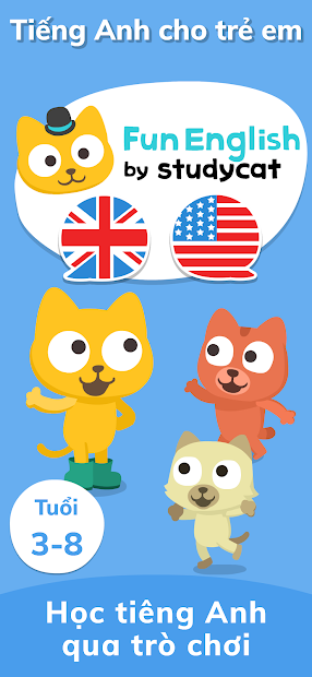 App Fun English: Ứng Dụng Học Tiếng Anh Cho Trẻ Qua Các Trò Chơi