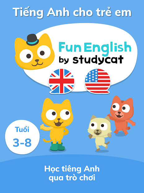 Screenshots App Fun English: Ứng dụng học tiếng Anh cho trẻ qua các trò chơi