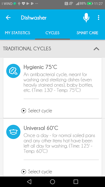 Screenshots Candy Smart Touch - Ứng dụng quản lý và điều khiển thiết bị gia dụng