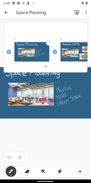 Screenshots Jamboard - Bảng trắng tương tác trực tuyến của Google