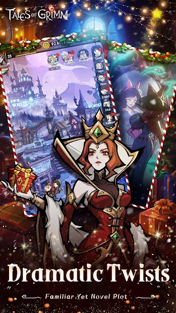 Screenshots Tải Tales of Grimm - Game Idle thẻ tướng thần thoại