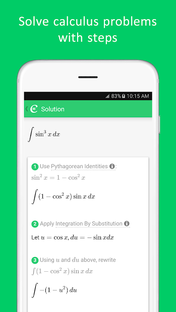Screenshots Tải app Cymath: Ứng dụng giải Toán bằng camera nhanh, chính xác