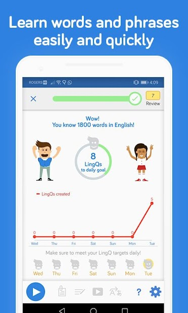 Tải app LingQ: Ứng dụng học tiếng Anh, Pháp,... cho người mới bắt đầu