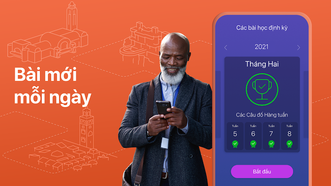 Screenshots Tải app Mondly: Ứng dụng học phát âm tiếng Anh chuẩn như người bản xứ