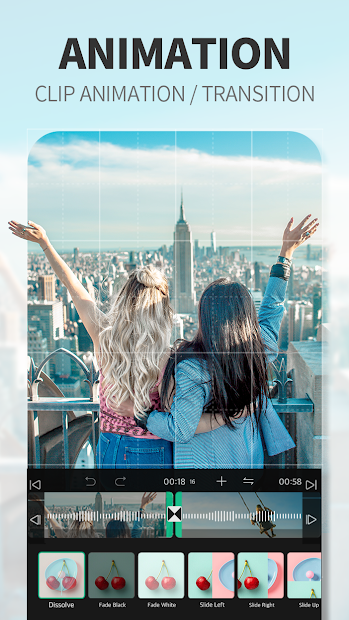 Screenshots App Vllo: Ứng dụng chỉnh sửa video trọn bộ nhạc, văn bản, bộ lọc,...