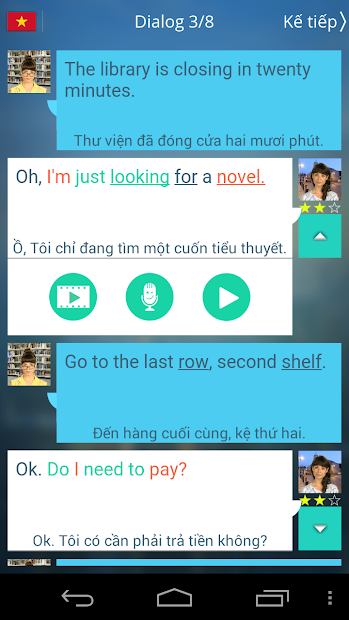 Screenshots App SpeakingPal Communicate: Ứng dụng học tiếng Anh có tương tác