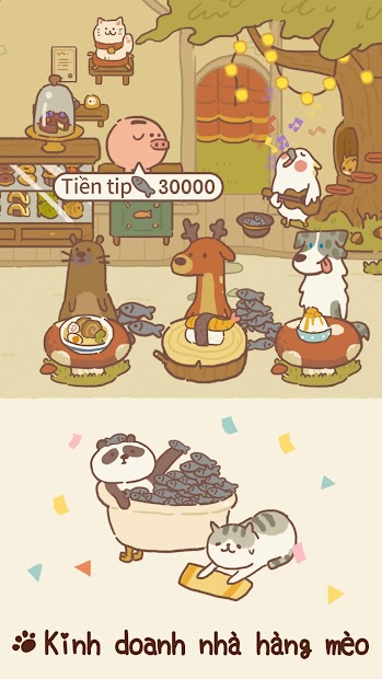 Screenshots Tải Animal Restaurant - Nhà hàng thú cưng