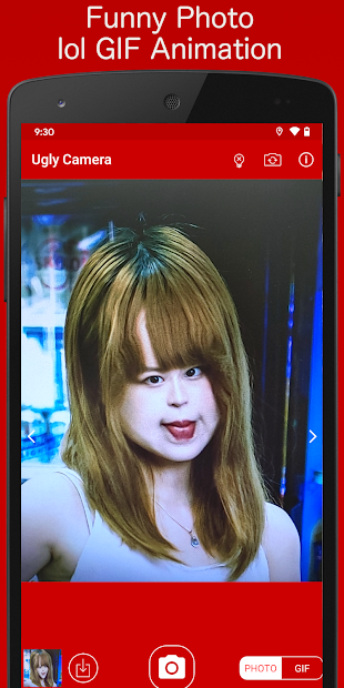 Screenshots App Ugly Camera: Ứng dụng tạo ảnh "tự sướng" hài hước