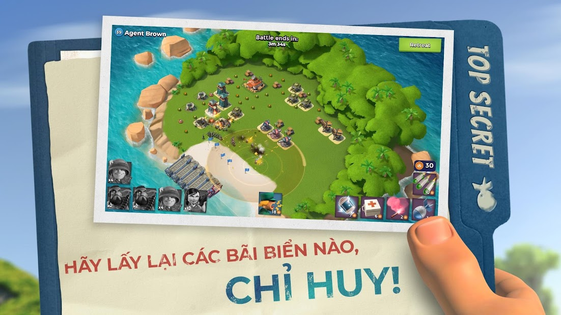 Screenshots Tải Boom Beach - Bảo vệ bờ biển bất khả xâm phạm | Game chiến thuật