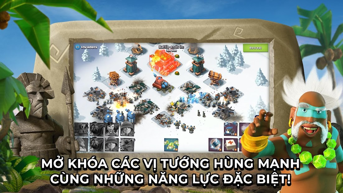 Screenshots Tải Boom Beach - Bảo vệ bờ biển bất khả xâm phạm | Game chiến thuật