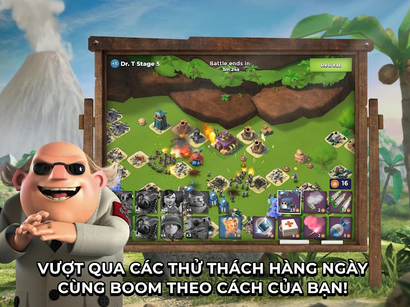 Screenshots Tải Boom Beach - Bảo vệ bờ biển bất khả xâm phạm | Game chiến thuật