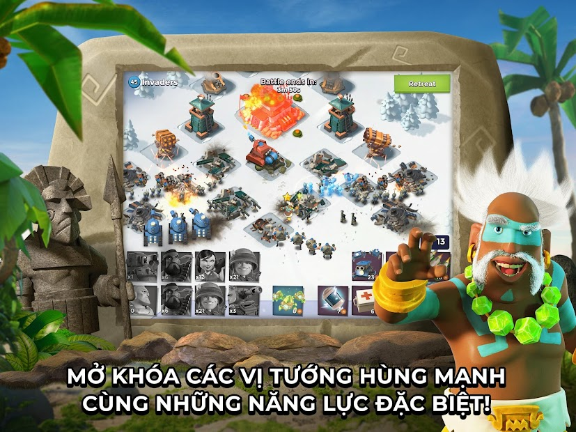 Screenshots Tải Boom Beach - Bảo vệ bờ biển bất khả xâm phạm | Game chiến thuật