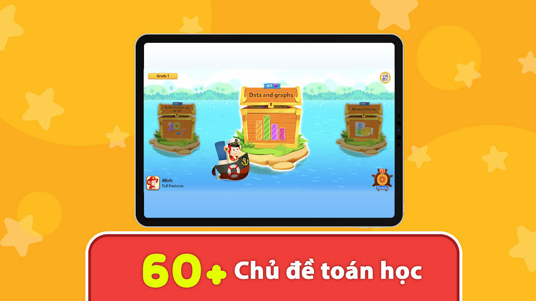 Screenshots App Monkey Math: Ứng dụng học toán tiếng Anh dành cho trẻ