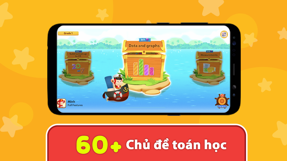 Screenshots App Monkey Math: Ứng dụng học toán tiếng Anh dành cho trẻ