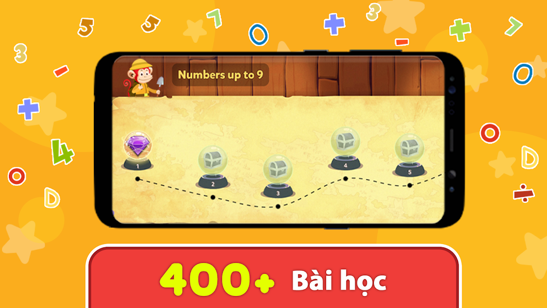 Screenshots App Monkey Math: Ứng dụng học toán tiếng Anh dành cho trẻ