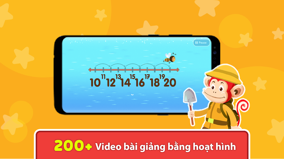 Screenshots App Monkey Math: Ứng dụng học toán tiếng Anh dành cho trẻ