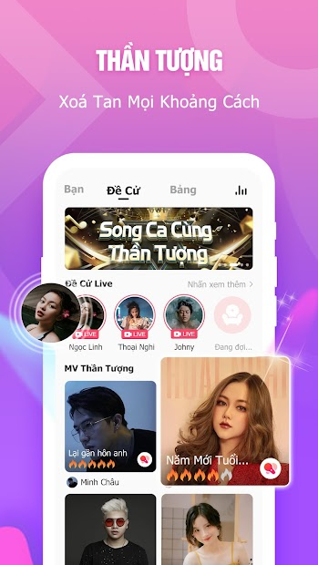 Screenshots App Karaoke Now: Ứng dụng hát karaoke, livestream và kết bạn