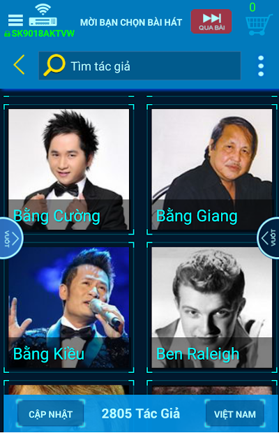 Screenshots App Karaoke Connect: Ứng dụng kết nối, điều khiển và lựa chọn bài hát