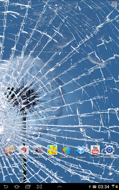Screenshots App Crack Your Screen Prank: Ứng dụng mô phỏng màn hình bị hỏng